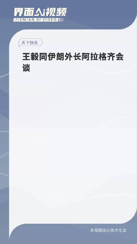 王毅同伊朗外长阿拉格齐会谈，深化中伊合作，共谋地区和平发展_权限解释落实