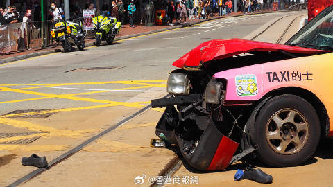 香港一骑手为逃避查问撞上路边身亡_精选解释落实