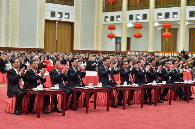 中共中央国务院举行春节团拜会，共庆佳节，共谋发展_全面解答