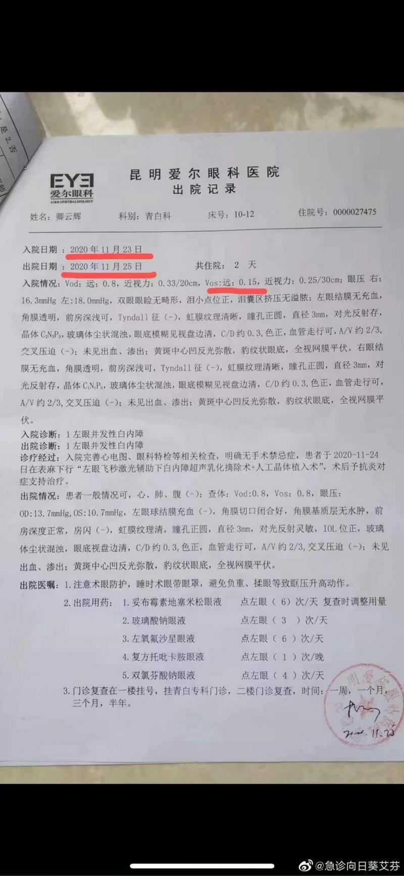 揭秘眼科医院骗保丑闻，涉案金额竟达数亿元_落实执行