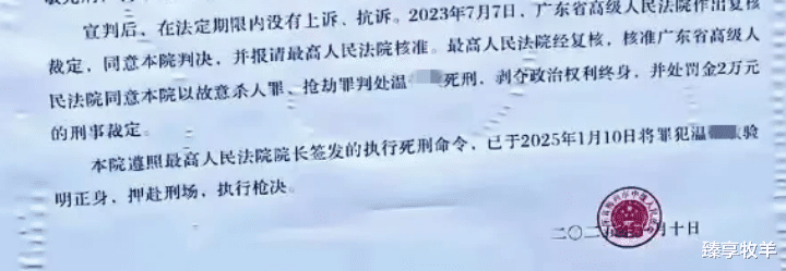 男子纸面服刑后杀人被执行死刑，法律公正与社会正义的彰显_精选解释落实