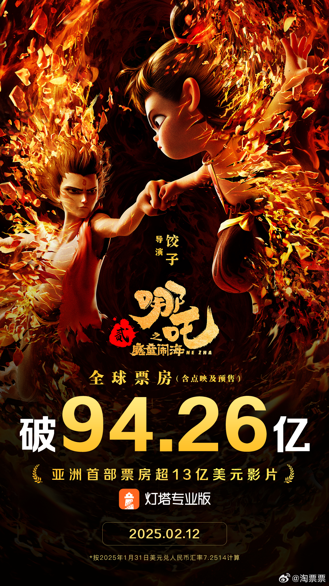 哪吒2海外票房破千万仅用4天！全球观众瞩目，究竟是何原因？_有问必答