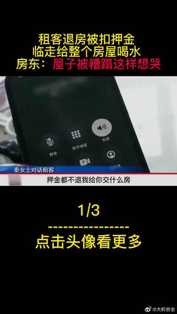 惊！租客退房竟被扣9200元押金，房东，合理！租客，离谱！真相究竟如何？_词语解释落实